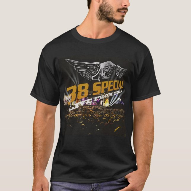 Camiseta 38 Special - 38 Special Live do álbum do Texas 201 (Frente)