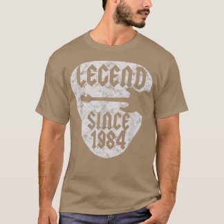 Camiseta 38 Year Old Guitarist Born in 1984 38th Birthday B
