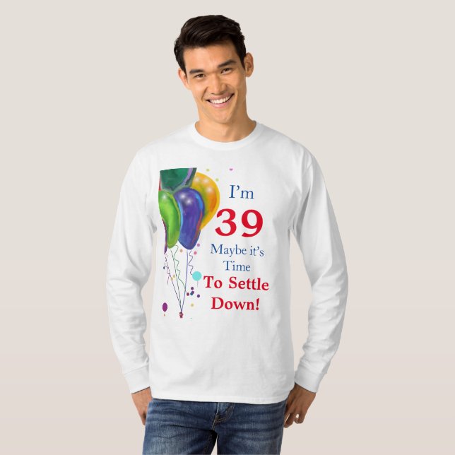 Camiseta 39º aniversário (Frente Completa)