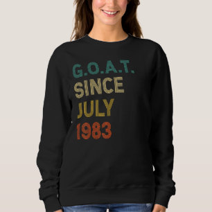 Camiseta 39º Aniversário, 39 Anos De Idade, Caprino Desde J