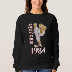Camiseta 39º aniversário Homens Mulheres 1984 Caratê fantás