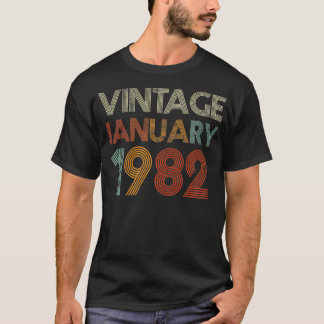 Camiseta 39 Anos De Idade, Presente De Aniversário Retroati