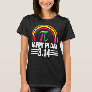 Camiseta 3 14 2022 Pi Matemática Rainbow Men Mathsport Love