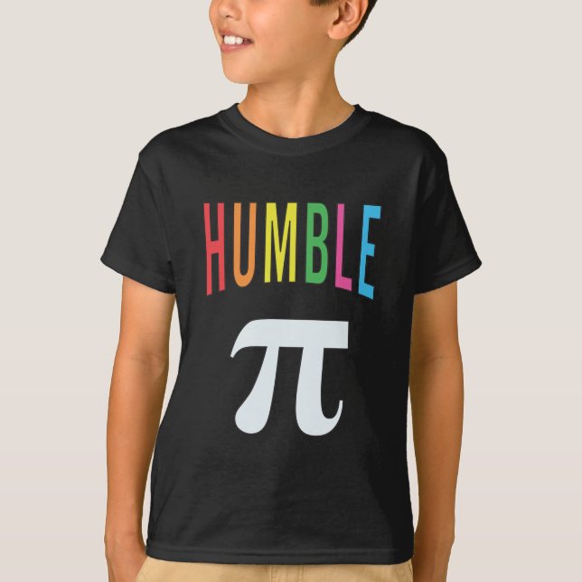 Camiseta 3.14 Camisa-Piada de Matemática Engraçada "Pie Pi" (Frente)