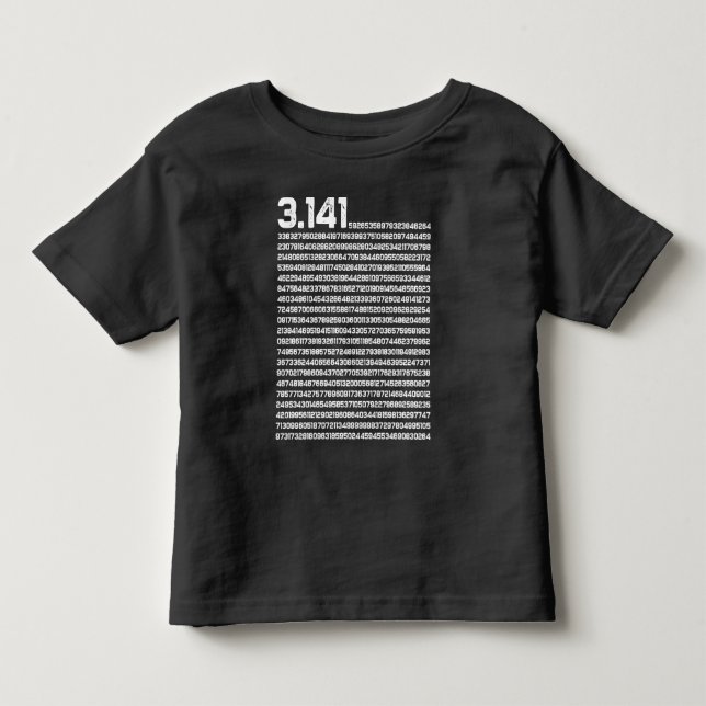 Camiseta 3,14 Pi Dia Matemática Número Irracional Pi (Frente)