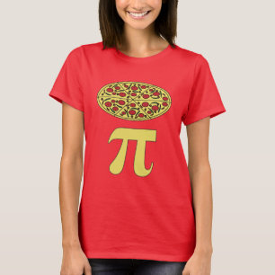Camiseta 3.14 Pizza Pi Pun Pun Engraçado Piada Matemática T