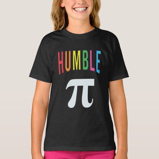 Camiseta 3.14 Torta Humilde Pi Piada Divertida de Matemátic (Frente)