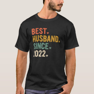Camiseta 3 anos de aniversário para seu melhor marido desde