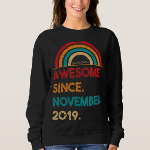 Camiseta 3 anos de idade incrível desde o terceiro aniversá