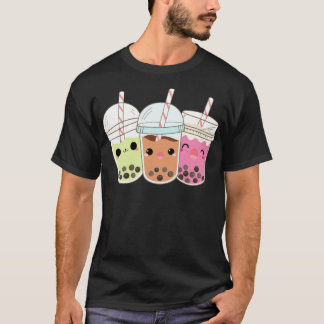 Camiseta 3 Bubble Tea Boba Bubble Tea cowboy children 