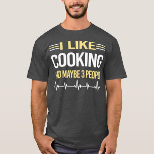 CAMISETA 3 COZINHAR PESSOAS