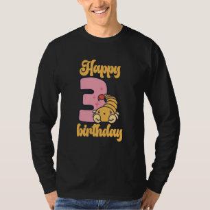 Camiseta 3 Criança Aniversário Uma Celebração De Animais De