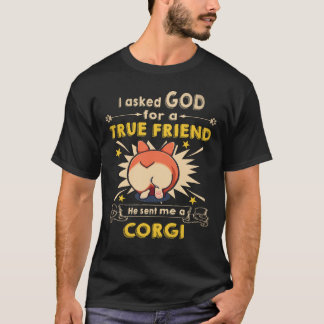 Camiseta 3 Ele Me Enviou Um Corgi