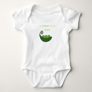 Camiseta 3 ervilhas no vagem