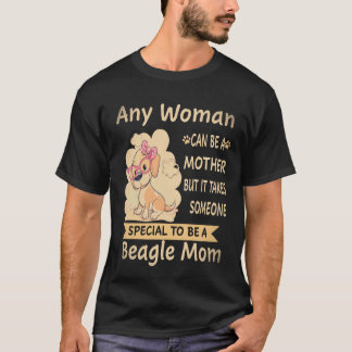 Camiseta 3 Especiais Para Ser Uma Mãe Beagle Beagle