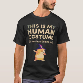 Camiseta 3 Este é o meu disfarce de humano, na verdade sou