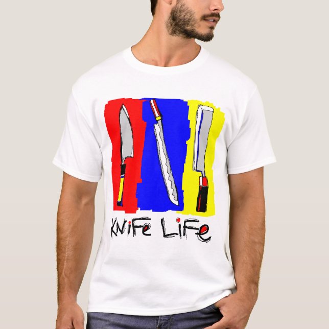 Camiseta 3 Facas na minha vida (Frente)