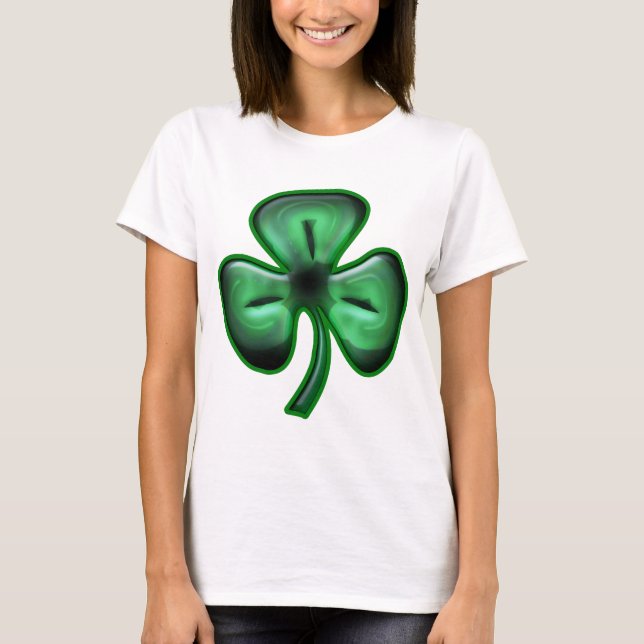 Camiseta 3 Folheto de Folha Longa (Frente)