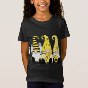 Camiseta 3 Gnomos De Abelhas Amarelas Abelhas Amarelas