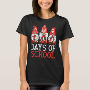 Camiseta 3 Gnomos Nórdicos 100 Dias De Ensino 100 Dias De E