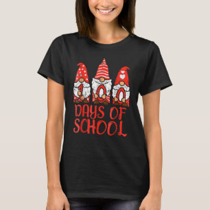 Camiseta 3 Gnomos Nórdicos 100 Dias De Ensino 100 Dias De E