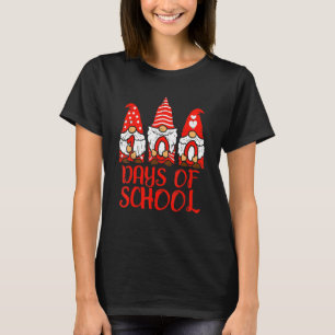 Camiseta 3 Gnomos Nórdicos 100 Dias De Escola 100º Dia Ensi