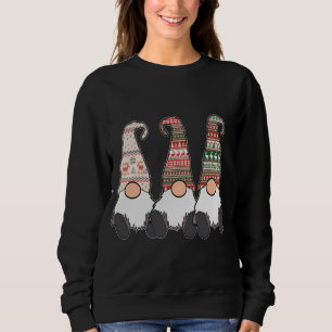 Camiseta 3 Gnomos Nórdicos Festa de Natal Sueco