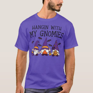 Camiseta 3 Gnomos Nórdicos Gnomo Hangin Com O Meu Gnomo Hal