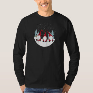 Camiseta 3 Gnomos Nórdicos Inverno Natal Gnomo Sueco Elve