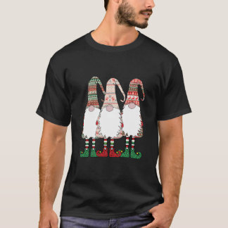 Camiseta 3 Gnomos Nórdicos Inverno Natal Sueco Tomte Nis