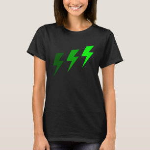 Camiseta 3 Luzes verdes