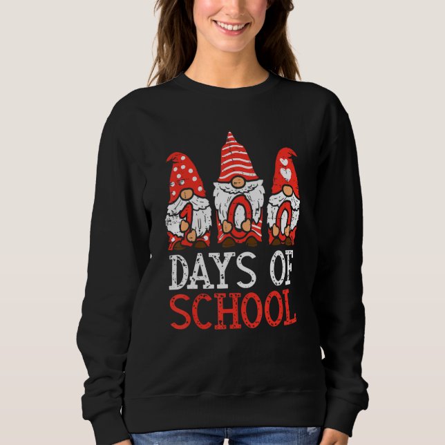 Camiseta 3 Nordic Gnomes 100 Days Of School 100th Day Teach (Frente)