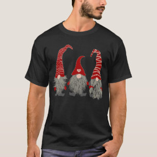 Camiseta 3 Nórdicos Gnomos Suecos Nisse Tomte Christmas Paj