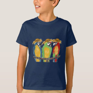 Camiseta 3 Papagaios