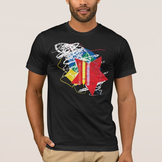 Camiseta 3 pastéis (Frente)