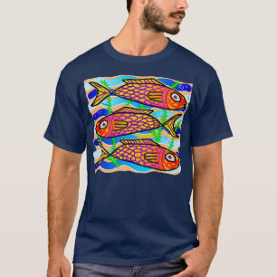 Camiseta 3 peixes