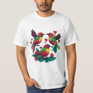 Camiseta 3 Pequenas Aves Reggae