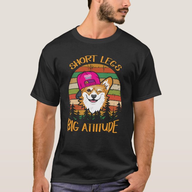 Camiseta 3 Pernas Curtas Grande Atitude (Frente)