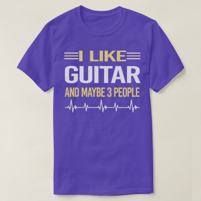 Camiseta 3 Pessoas Tocando Guitarista (Frente do Design)