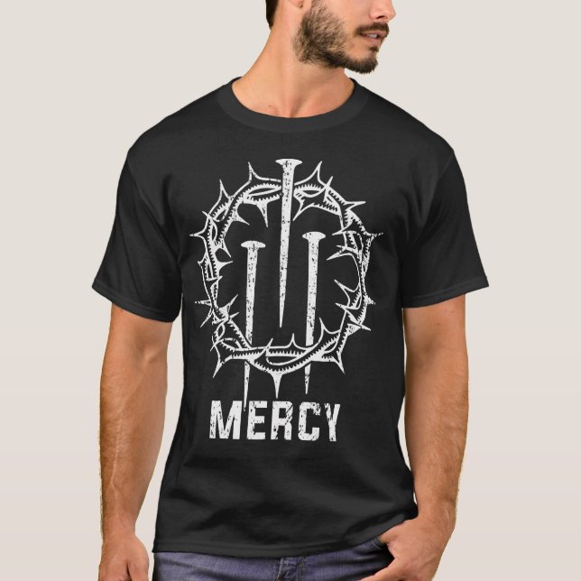 Camiseta 3 Presentes Cristãos Jesus Compaixão Unhas (Frente)