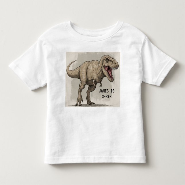 CAMISETA 3-REX (Frente)