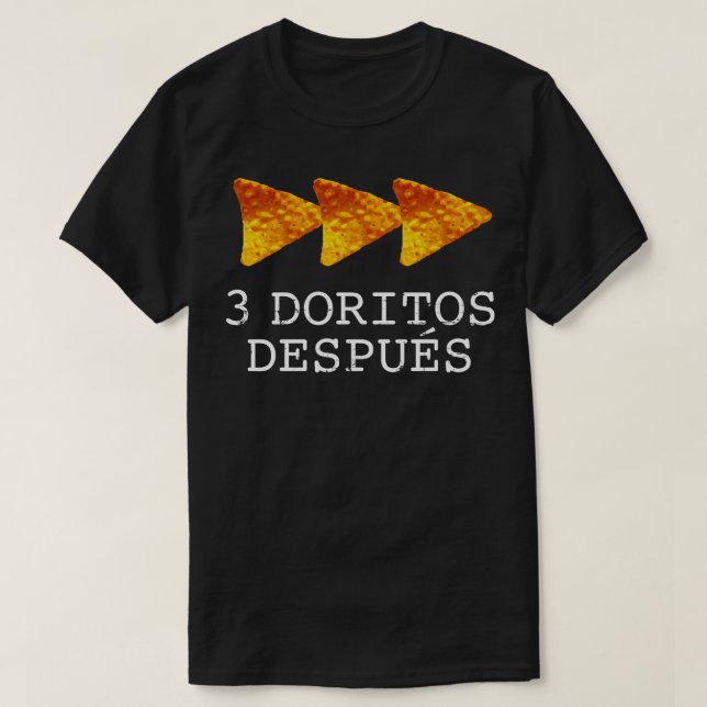 Camiseta 3 Servidores Doritos (Frente do Design)