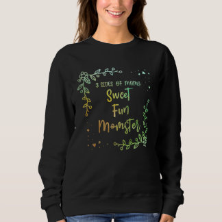 Camiseta 3 Sides of Mom Sayings Mother s Day Quotes Parents