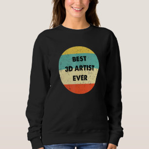 Camiseta 3d Artista Melhor Artista 3d Nunca