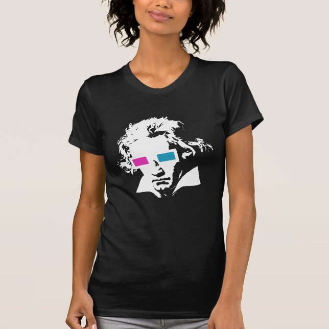 Camiseta 3D Beethoven (Frente)