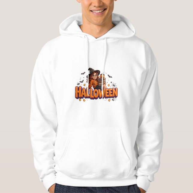 Camiseta 3D de Halloween de Professora Fofa (Frente)