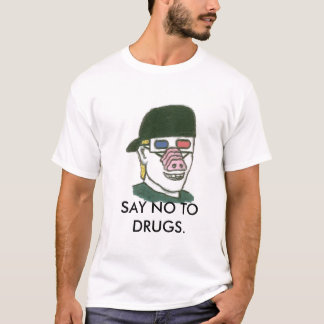 Camiseta 3D, DIZEM NÃO Às DROGAS
