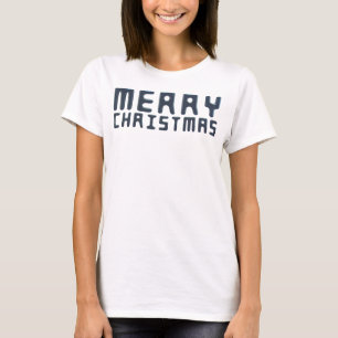 Camiseta 3D Felry Christmas Blue T Shirt