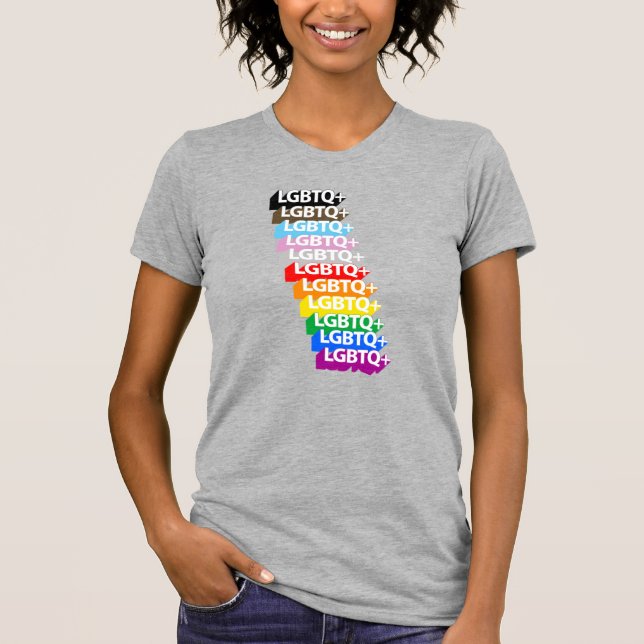 CAMISETA 3D LGBTQ (Frente)