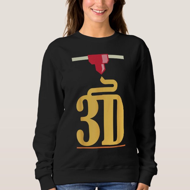 Camiseta 3D printing  3d printer (Frente)